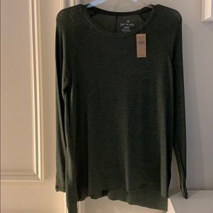 Long Sleeve Green Top